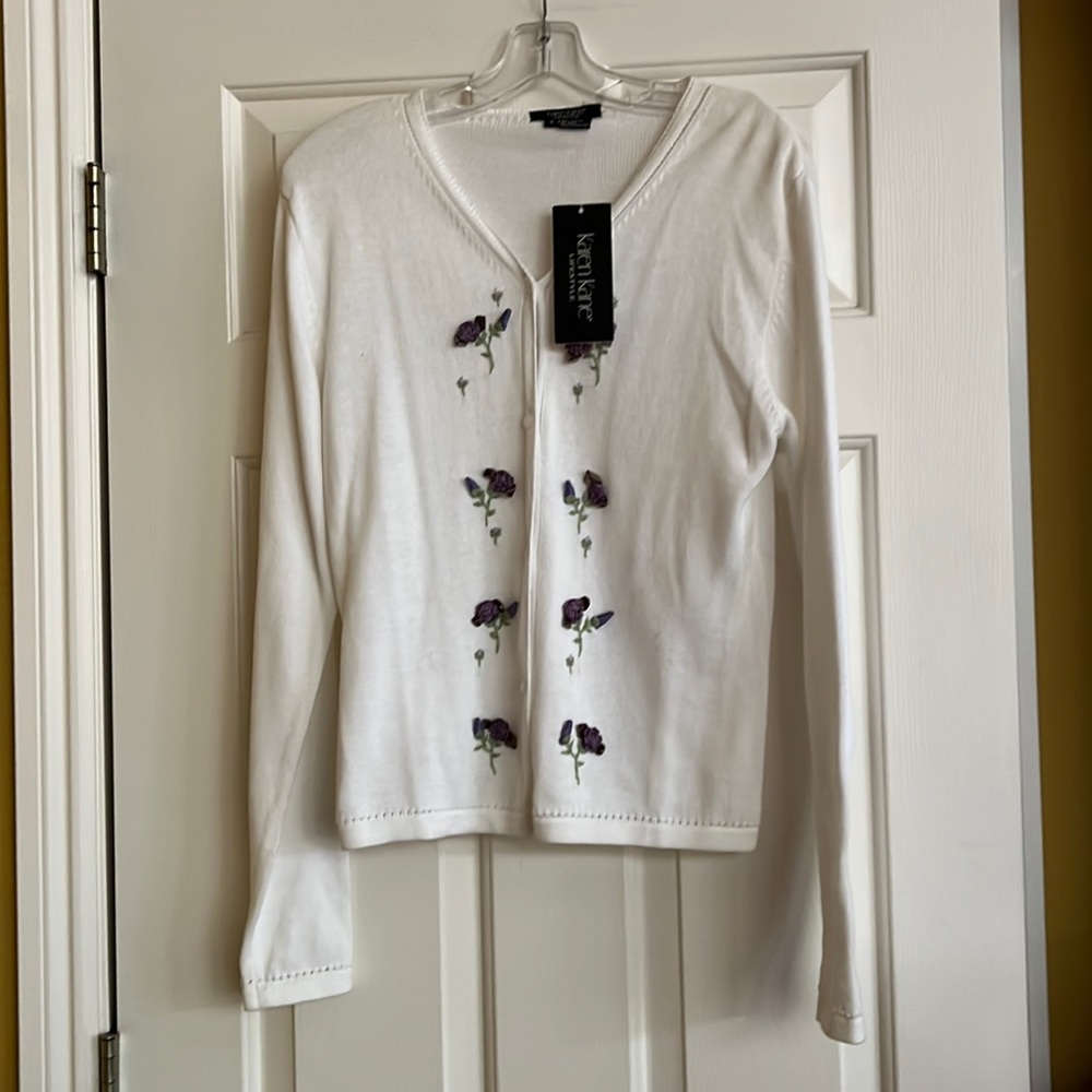 NWT cardigan by Karen Kane